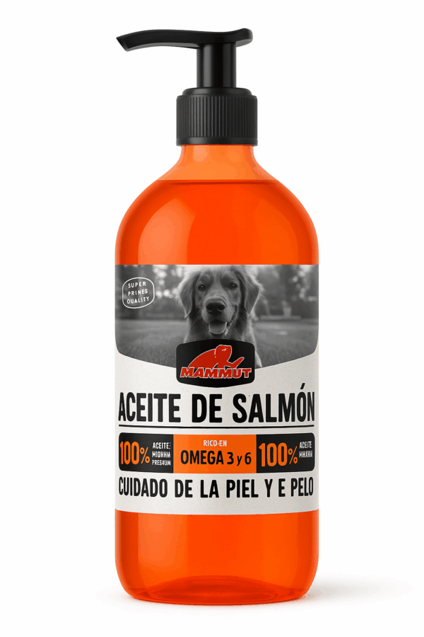 aceite de salmón para perros